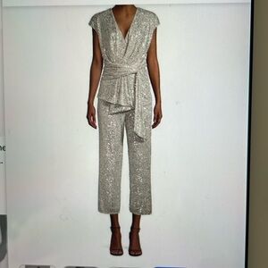 Beautiful Jay Godfrey almost new sequins jumpsuit